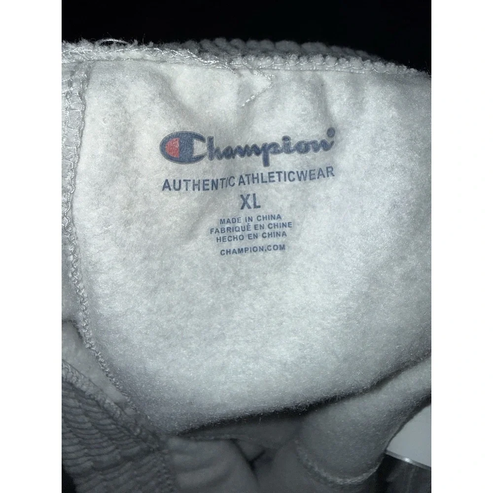 Champion Boys Sz XL Outfit Navy Hoodie Sweatshirt EUC‎ Gray Sweatpants New